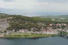 Panorama toward Shkodër lake