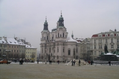 A frosty Staroměstské náměstí