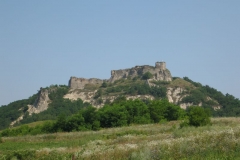 The ruins of Sirok's 14th-century castle