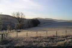A frosty morning at Candybank