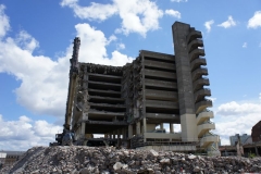 Demolition of Get Carter's carpark