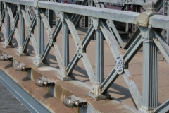 Budapest's Chain Bridge over the Danube