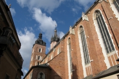 The side windows of St Mary's church