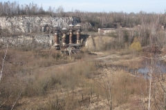 Nature regains control of Liban quarry