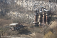 Industrial buildings in Liban quarry