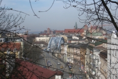 Looking over Podgórze from Bednarskiego Park
