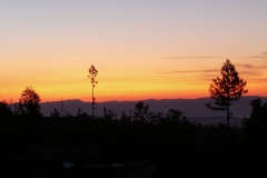 Sunset over Nový Smokovec