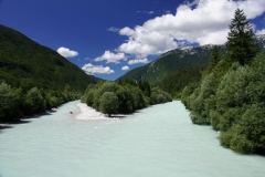 The turquose Soča