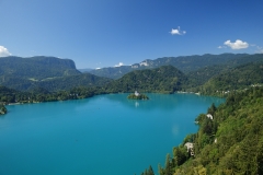 Lake Bled from the castle