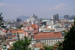 The Ljubljana roofscape