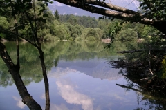 Late afternoon on the Sava Bohinjka