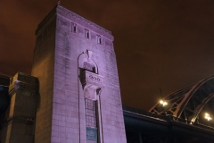 The towers of the Tyne bridge