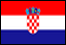 Image of Croatian flag as link to page containing photographs from Croatia